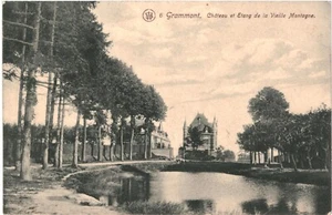 CPA Carte Postale Belgique Grammont Château et Etang de la Vieille Montagne 1912 - Photo 1/2