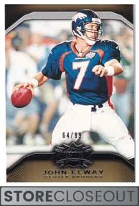 John Elway 2010 Topps Triple Threads #100 dorado/99 Denver Broncos - Imagen 1 de 2