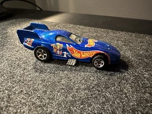 SUPER RARE BLUE HOT WHEELS FUNNY CAR - Picture 1 of 3