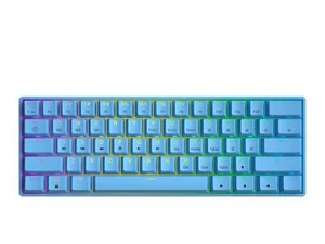 Clavier Gaming Mécanique Hot-Swap - 61 Touches Rétroéclairage RGB pour PC/Mac... - Photo 1/9