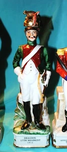 ORIGINAL GRENADIER SPIRITS CREAM SHERRY FIGURAL DECANTER DRAGOON 17th REGIMENTE - Picture 1 of 4