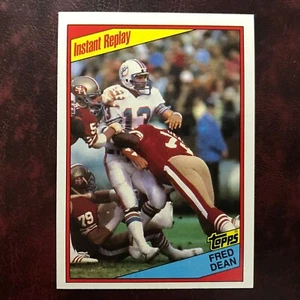 1984 Topps Set FRED DEAN IR DAN MARINO #355 49ERS - NM/MINT+ *HIGH GRADE* - Picture 1 of 1