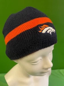 NFL Denver Broncos Acrylic Beanie Woolly Hat Youth Kids' OSFM - Picture 1 of 4