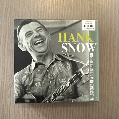 10 CD-Box  Hank Snow:  Milestones Of A Legend - 15 Original Albums & Bonus / B4 - Bild 1 von 4