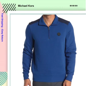 Michael Kors Mens Sweater, Blue ,Size M. - Picture 1 of 5