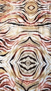 Stretch Rayon Tiger print Jersey Fabric 1.75 X 56" - Picture 1 of 3