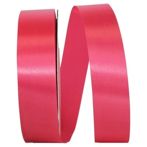 Florist Ribbons: 1-3/8" x 100 yards -- Satin Acetate Ribbon -- Watermelon Color - Picture 1 of 1