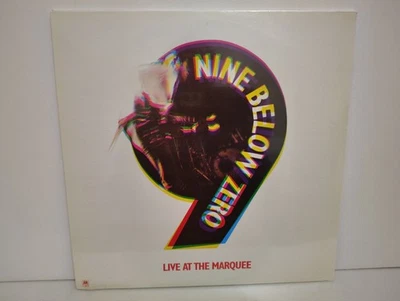 NINE BELOW ZERO - "LIVE AT THE MARQUEE" / SEALED~ / A&M RECORDS REISSUE (ITALY) - Image 1 of 3