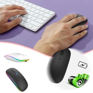 Silent & Stylish Backlit For Laptops & IPads Mode 2.4G Wireless Perfect For - Afbeelding 1 van 17
