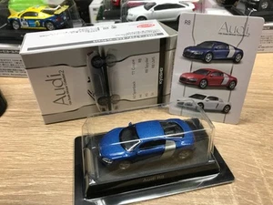 Kyosho - Audi MiniCar Collection 2 - R8 - Blue - Scale 1/64 - Mini Car - R23 - Picture 1 of 14