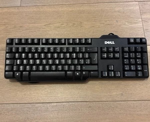 Dell USB Wired Keyboard Full Size QWERTY UK Layout PC Desktop External - Picture 1 of 1