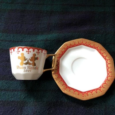 Tokyo Disney Sea Cup & Saucer Set 2001 Memorial Mickey Mouse Tableware Unused - Image 1 of 4