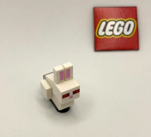 Lego Minecraft Angry Bunny Rabbit Minifigure Lot 21145 Rare Figure - New - Picture 1 of 3