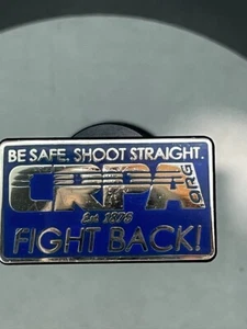 1875  CRPA Be Safe Shoot Straight  Hat Lapel Pin - Picture 1 of 2