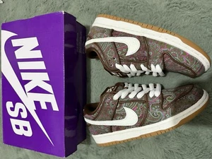 Nike SB Dunk Low Pro Paisley - Size UK4 (US4.5) - Brand New ✅ - Picture 1 of 5