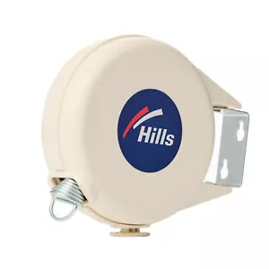 Hills 15m Cordomatic Clothes Dryer Retractable Single Line Clothesline | White - Picture 1 of 3