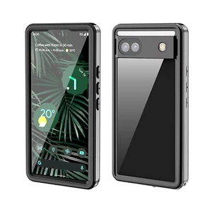 For Google Pixel 6A Waterproof Case Built-in Screen Protector Shockproof Cover - Picture 1 of 10