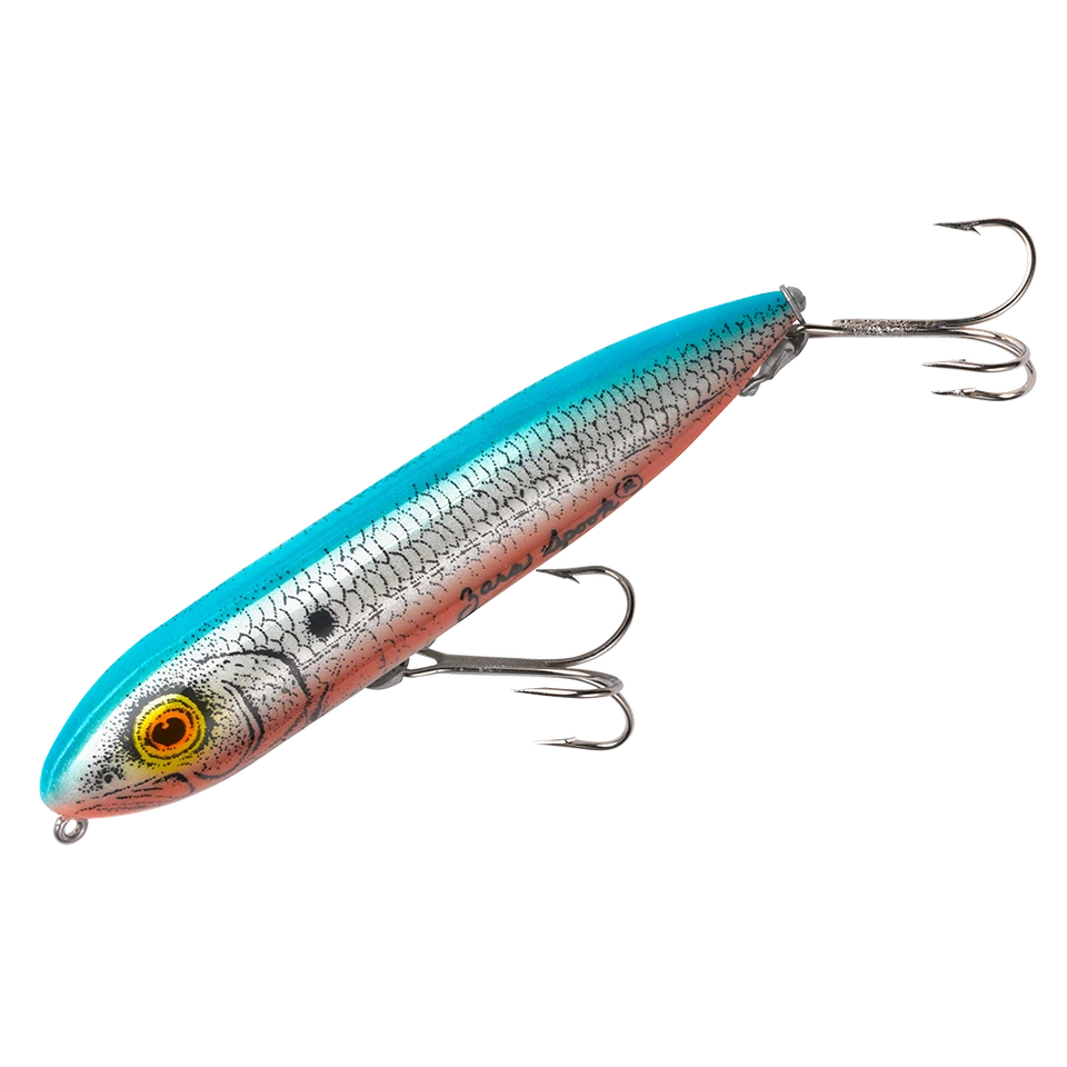 Heddon X9255GBLSD 4-1/2" Zara Spook 3/4 Oz Blue Shad