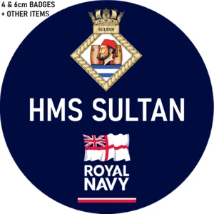 Insignia Royal Navy y más regalos Royal Navy HMS SULTAN - Imagen 1 de 13
