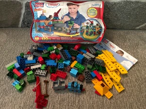 Mega Bloks Thomas & Friends 130 pc Deluxe Starter Set construction build w/ bag - Picture 1 of 10