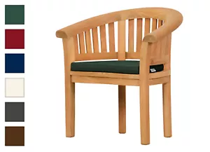 Sitzkissen Bananensessel (57 x 43 cm) Halbrund Dralon Polster Gartenstuhl Sessel - Bild 1 von 29