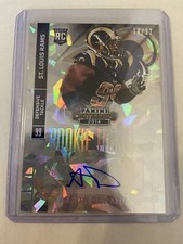 2014 Panini Contenders Aaron Donald Cracked Ice Rookie Ticket Auto 14/22