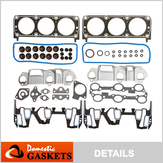 Fits 95-99 Chevrolet Buick Oldsmobile Pontiac 3.1L OHV Head Gasket Set VIN M - Image 1 of 4