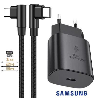 Original Samsung Schnell Ladegerät 25W für Galaxy S20 S21 S22+ S23 Ultra 5G Plus - Bild 1 von 4
