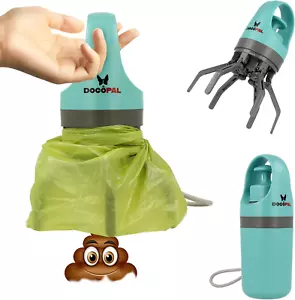 360 Portable Pooper Scooper with Bag Attachment & Dispenser – Lightweight Claw P - Picture 1 of 12