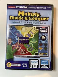 Multiply Divide & Conquer PC / MAC Educational Game Grades 4-6 Lakeshore New - Picture 1 of 2