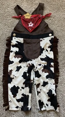 Disfraz de Halloween Gymboree Sheriff/Vaquero Unisex Una Pieza Viejo Oeste Talla 18-24M Foto 1 de 3