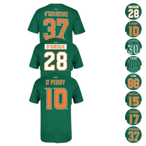 NHL Reebok O'Irish St. Patricks Day Player N&N Jersey Short Sleeve T-Shirt Men's - Picture 1 of 74