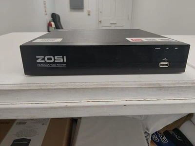 Disco duro ZOSI DVR PoE ZR08HN 2 TB 8 canales con 4 cámaras ZOSI PoE Foto 1 de 4