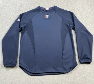 Sudadera de los Nacionales de Washington para Hombres Grande Majestuosa Base Térmica MLB Béisbol - Imagen 1 de 12