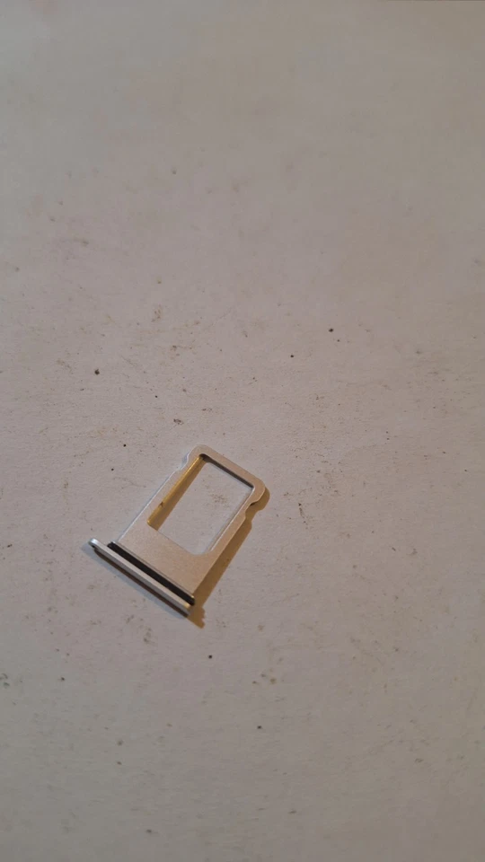 Iphone 8+ 8 Plus Genuine Sim Tray White Silver - Image 1 of 1