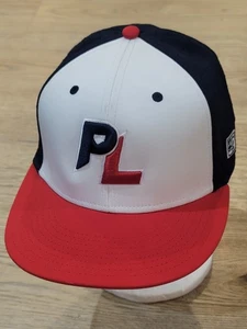 PL Blue & Red Medium Baseball Cap Hat by The Game - Picture 1 of 6