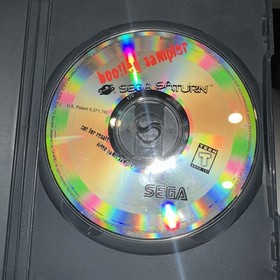 Bootleg Sampler (Sega Saturn, 1995) DISC ONLY Good Used Condition