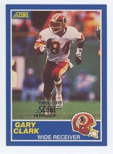 Gary Clark 2019 Score 1989 Score BUYBACK card - silver stamp - NICE! - Picture 1 of 2