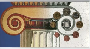 Griechenland Euro Kursmünzensatz 2003 - EU Präsidentschaft PP Silber: 925/1000 Auflage: 50.000 - Bild 1 von 3