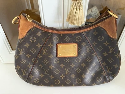 Louis Vuitton Galleria PM LV Monogram Brown Canvas Leather Trim Shoulder  Bag  - Image 1 of 4