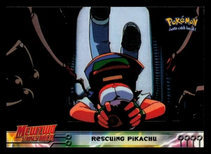 NM - Topps Pokemon Rescuing Pikachu #30 The First Movie (Blue Logo) - Picture 1 of 2