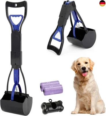HyAdierTech Tragbare Hundekotgreifer, Kotgreifer Hunde, Yard Hund Pooper