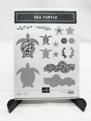 Sea Turtle Stampin' Up! Juego de sellos 160500 tarjetas de artesanía de papel NUEVO retirado sin usar Foto 1 de 3