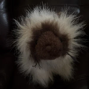 Fluffy Himalayan Cat Plush Toy Brown and White Stuffed Animal Webkinz - Picture 1 of 2