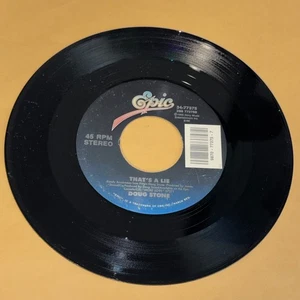 Doug Stone That’s A Lie Addicted To A Dollar 45 rpm Record 1993 Vintage Vinyl 7" - Picture 1 of 2
