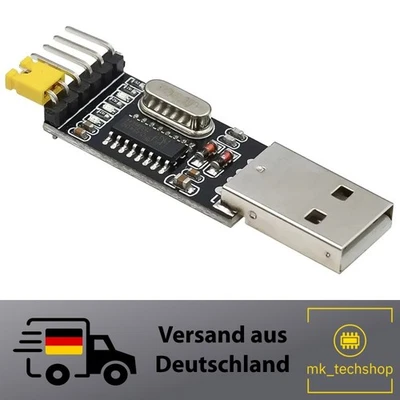 CH340G USB UART TTL Adapter 3,3V/5V für Arduino ESP8266 ESP32 Serial Converter