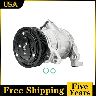 AC Compressor with Clutch For 2003-2008 Dodge Ram 3500 2003-2008 Dodge Ram 2500 - Изображение 1 из 4