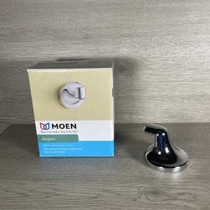 Moen Aspen Bademantelhaken 5820CH Chrom 2er Pack Neu im Karton Handtuchhaken Modern - Bild 1 von 9