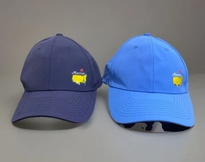 Masters golf SnapBack Hats Breathable Adjustable Navy Blue And Sky Blue - Picture 1 of 5
