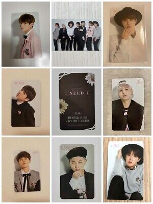 BTS I Need U Japan Limited Official Photo Card RM SUGA J-HOPE JIMIN JIN V JK • 19$